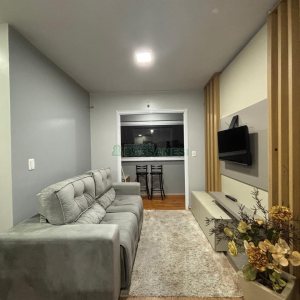 Apartamento com 58m², 2 dormitórios, 1 vaga, no bairro Vinhedos em Caxias do Sul para Alugar