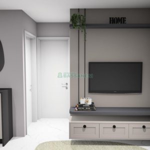 Apto Mobiliado com 514m², 2 dormitórios, 1 vaga, no bairro São Leopoldo em Caxias do Sul para Alugar