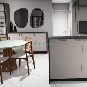 Apto Mobiliado com 514m², 2 dormitórios, 1 vaga, no bairro São Leopoldo em Caxias do Sul para Alugar
