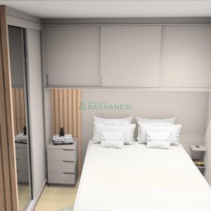 Apto Mobiliado com 514m², 2 dormitórios, 1 vaga, no bairro São Leopoldo em Caxias do Sul para Alugar