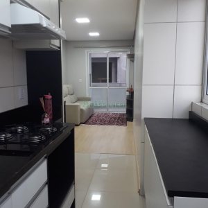Apartamento com 62m², 2 dormitórios, 1 vaga, no bairro Vinhedos em Caxias do Sul para Alugar