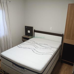 Apto Mobiliado com 56m², 2 dormitórios, 1 vaga, no bairro Presidente Vargas em Caxias do Sul para Alugar