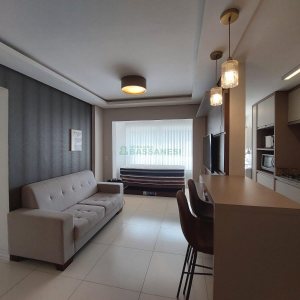 Apto Mobiliado com 72m², 2 dormitórios, 2 vagas, no bairro Lourdes em Caxias do Sul para Alugar