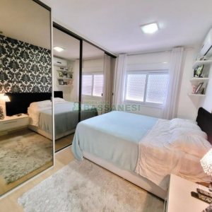 Apto Mobiliado com 90m², 2 dormitórios, 2 vagas, no bairro Madureira em Caxias do Sul para Alugar
