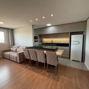Apto Mobiliado com 51m², 1 dormitório, no bairro Santa Catarina em Caxias do Sul para Alugar
