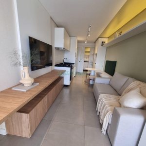 Apto Mobiliado com 45m², 1 dormitório, 1 vaga, no bairro Lourdes em Caxias do Sul para Alugar
