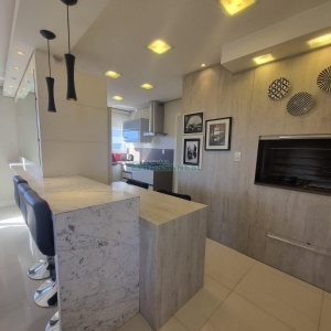 Apto Mobiliado com 202m², 3 dormitórios, 4 vagas, no bairro Rio Branco em Caxias do Sul para Alugar