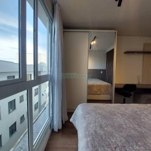Apto Mobiliado com 30m², 1 dormitório, 1 vaga, no bairro Petrópolis em Caxias do Sul para Alugar