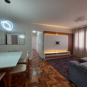 Apto Mobiliado com 121m², 3 dormitórios, 1 vaga, no bairro São Pelegrino em Caxias do Sul para Alugar