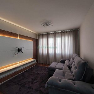 Apto Mobiliado com 121m², 3 dormitórios, 1 vaga, no bairro São Pelegrino em Caxias do Sul para Alugar