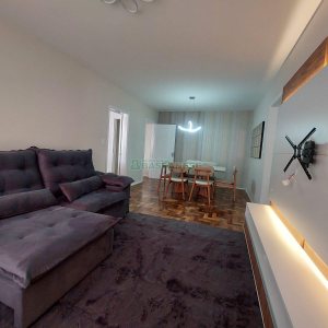 Apto Mobiliado com 121m², 3 dormitórios, 1 vaga, no bairro São Pelegrino em Caxias do Sul para Alugar