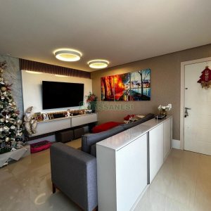 Apto Mobiliado com 102m², 3 dormitórios, 2 vagas, no bairro Cinqüentenário em Caxias do Sul para Alugar
