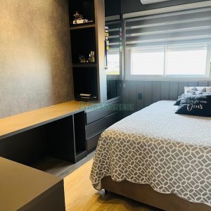 Apto Mobiliado com 102m², 3 dormitórios, 2 vagas, no bairro Cinqüentenário em Caxias do Sul para Alugar