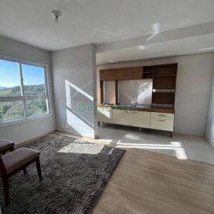Apartamento com 42m², 2 dormitórios, 1 vaga, no bairro Desvio Rizzo em Caxias do Sul para Alugar