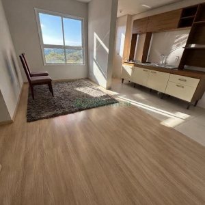 Apartamento com 42m², 2 dormitórios, 1 vaga, no bairro Desvio Rizzo em Caxias do Sul para Alugar