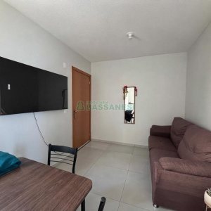 Apartamento com 47m², 2 dormitórios, 1 vaga, no bairro Desvio Rizzo em Caxias do Sul para Alugar