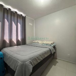 Apartamento com 47m², 2 dormitórios, 1 vaga, no bairro Desvio Rizzo em Caxias do Sul para Alugar