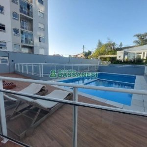 Apartamento com 55m², 2 dormitórios, 1 vaga, no bairro De Lazzer em Caxias do Sul para Alugar