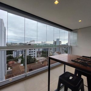 Apto Mobiliado com 86m², 2 dormitórios, 2 vagas, no bairro Panazzolo em Caxias do Sul para Alugar