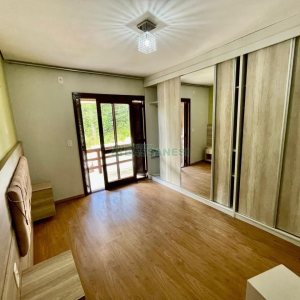 Sobrado com 121m², 3 dormitórios, 2 vagas, no bairro Ana Rech em Caxias do Sul para Alugar