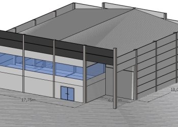 Pavilhão com 553m², no bairro Sanvitto em Caxias do Sul para Alugar