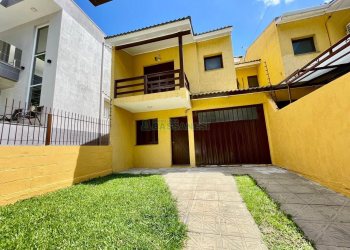 Sobrado com 121m², 3 dormitórios, 2 vagas, no bairro Ana Rech em Caxias do Sul para Alugar