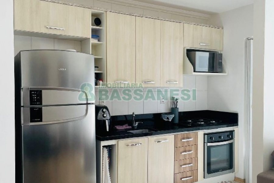 Apartamento com 52m², 1 dormitório, 1 vaga, no bairro Lourdes em Caxias do Sul para Alugar