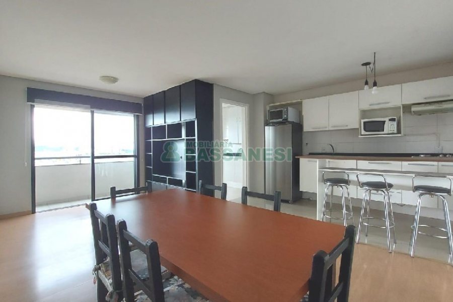 Apto Mobiliado com 58m², 1 dormitório, 1 vaga, no bairro Villagio Iguatemi em Caxias do Sul para Alugar