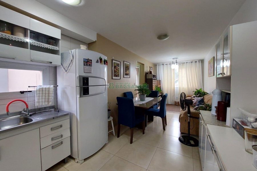 Apartamento com 47m², 2 dormitórios, 1 vaga, no bairro Santa Catarina em Caxias do Sul para Alugar