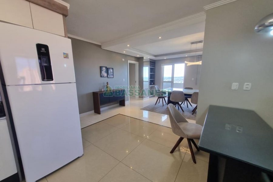 Apto Mobiliado com 140m², 3 dormitórios, 3 vagas, no bairro Charqueadas em Caxias do Sul para Alugar