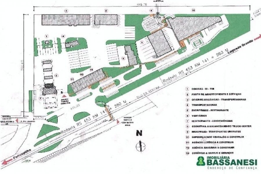 Pavilhão com 5751m², no bairro Santa Fé em Caxias do Sul para Alugar
