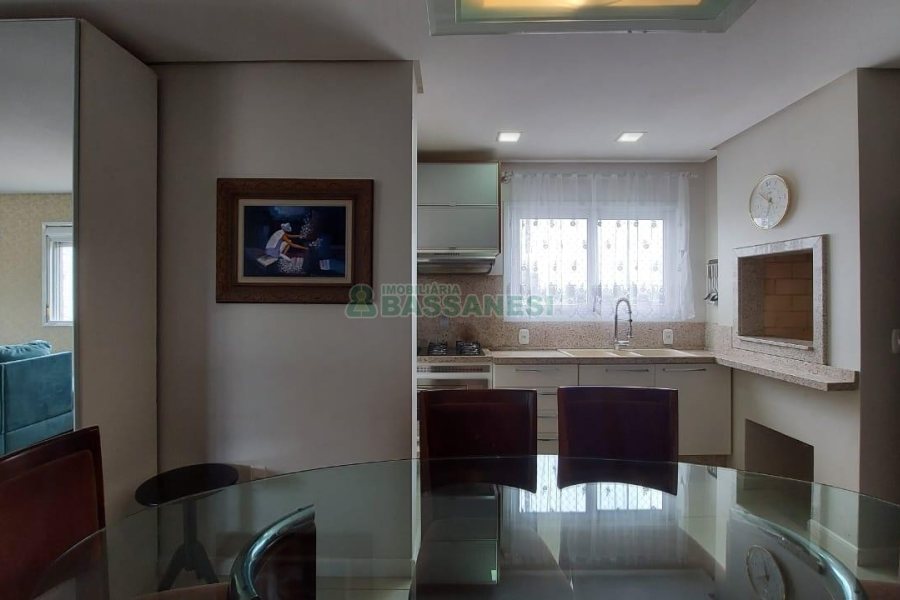 Apto Mobiliado com 116m², 3 dormitórios, 2 vagas, no bairro Villagio Iguatemi em Caxias do Sul para Alugar