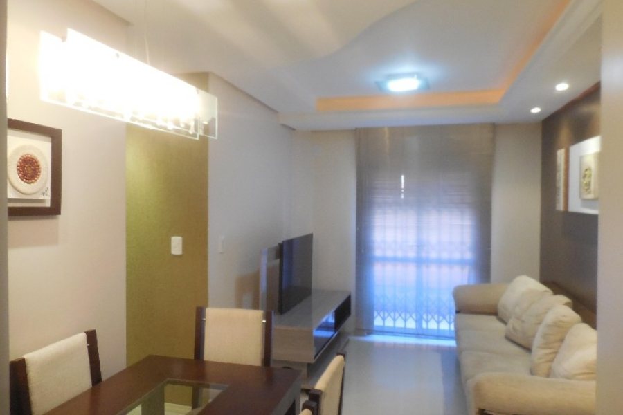 Apto Mobiliado com 60m², 2 dormitórios, 1 vaga, no bairro Nossa Senhora de Fátima em Caxias do Sul para Alugar