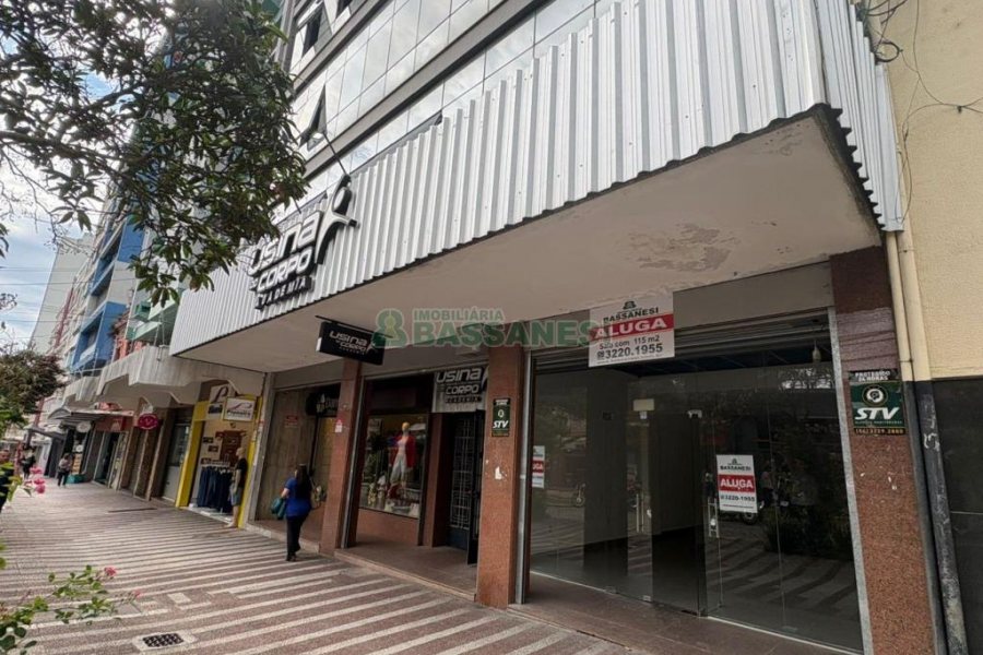 Loja com 104m², no bairro Centro em Caxias do Sul para Alugar