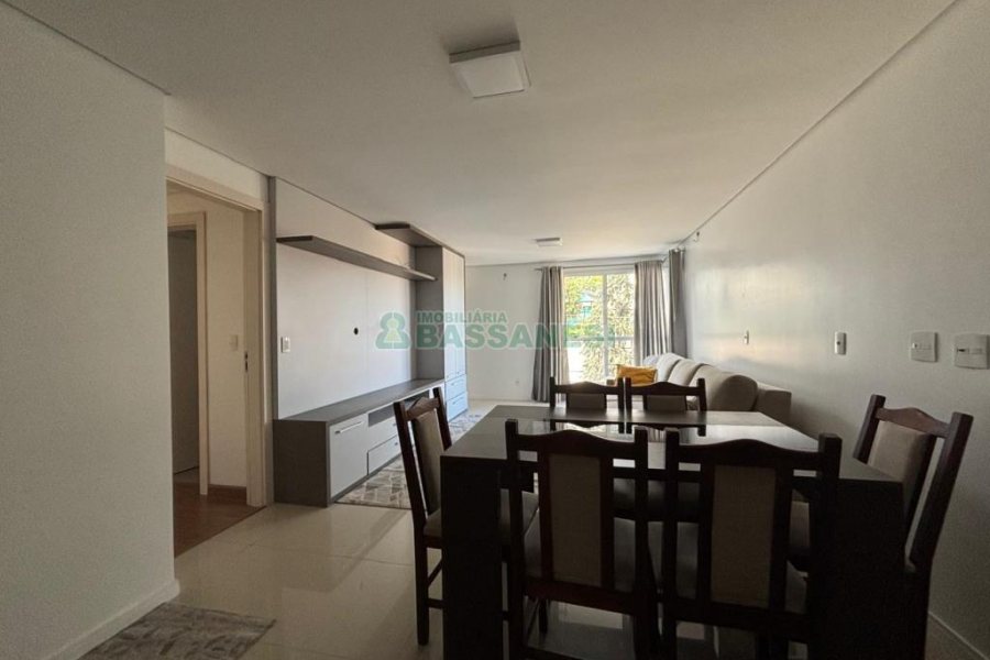 Apto Mobiliado com 100m², 3 dormitórios, 2 vagas, no bairro Bela Vista em Caxias do Sul para Alugar