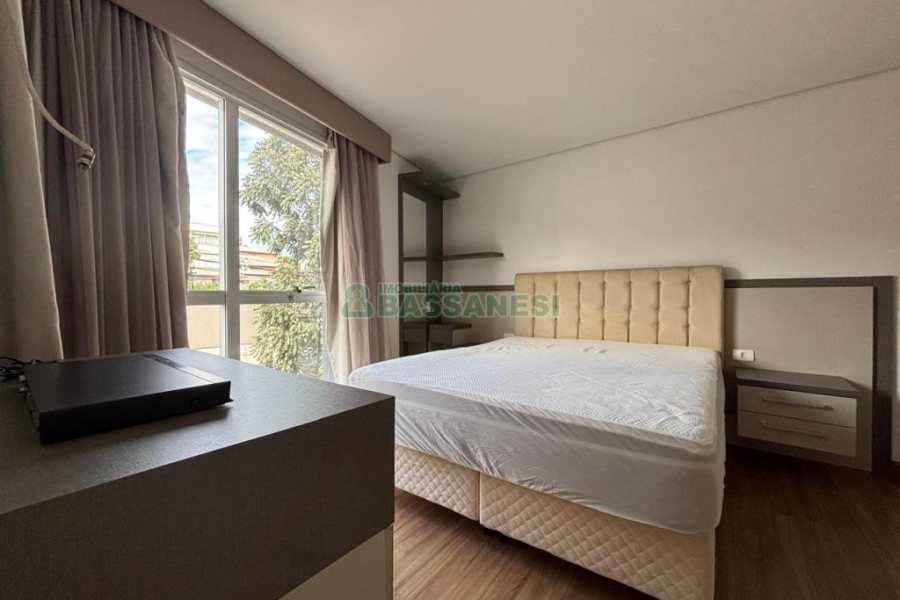 Apto Mobiliado com 100m², 3 dormitórios, 2 vagas, no bairro Bela Vista em Caxias do Sul para Alugar