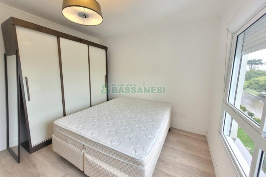 Apartamento com 82m², 2 dormitórios, 2 vagas, no bairro Desvio Rizzo em Caxias do Sul para Alugar