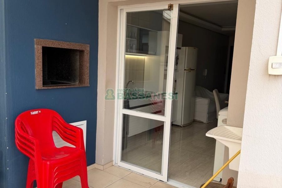 Apto Mobiliado com 82m², 2 dormitórios, 2 vagas, no bairro Sagrada Família em Caxias do Sul para Alugar