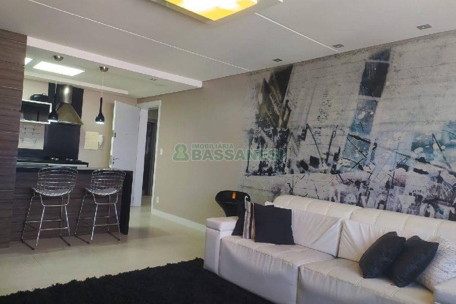 Apto Mobiliado com 52m², 1 dormitório, 1 vaga, no bairro Sanvitto em Caxias do Sul para Alugar