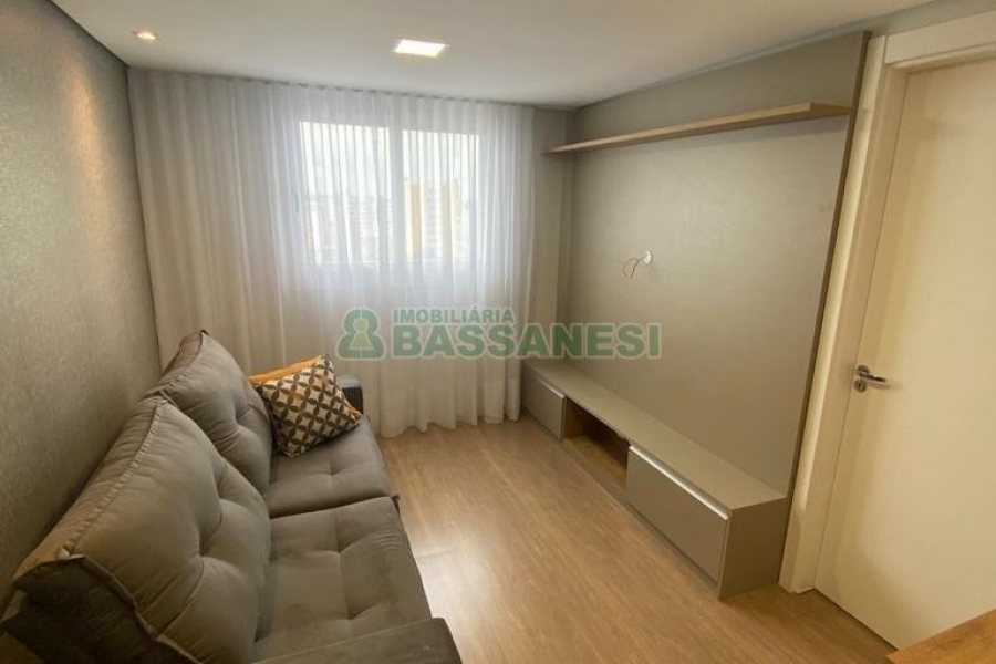 Apto Mobiliado com 50m², 1 dormitório, 1 vaga, no bairro Villagio Iguatemi em Caxias do Sul para Alugar