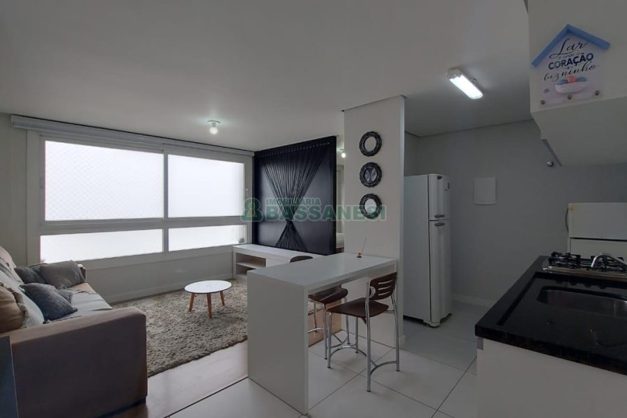 Apto Mobiliado com 40m², 1 dormitório, 1 vaga, no bairro Villagio Iguatemi em Caxias do Sul para Alugar