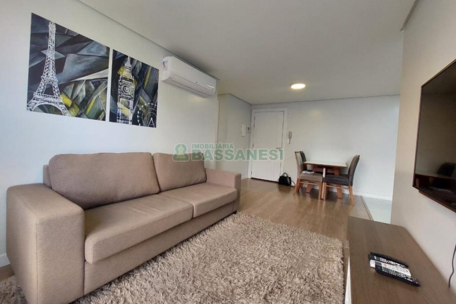 Apto Mobiliado com 65m², 2 dormitórios, 1 vaga, no bairro Villagio Iguatemi em Caxias do Sul para Alugar
