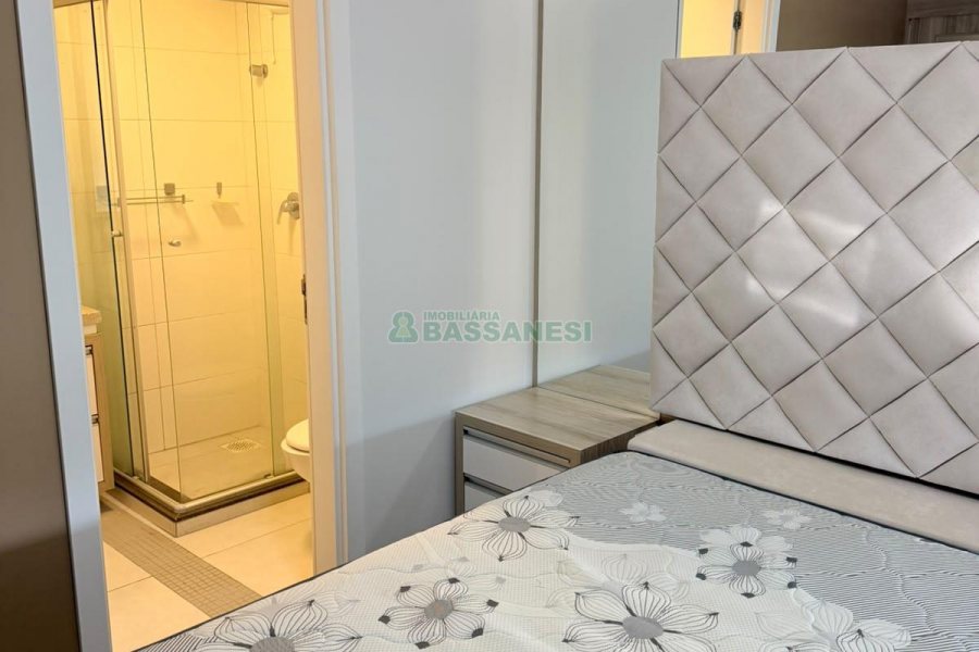 Apto Mobiliado com 40m², 1 dormitório, 1 vaga, no bairro Villagio Iguatemi em Caxias do Sul para Alugar