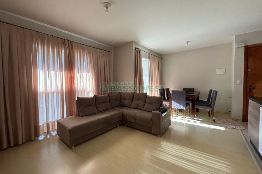Apartamento com 86m², 2 dormitórios, 1 vaga, no bairro Santa Catarina em Caxias do Sul para Alugar