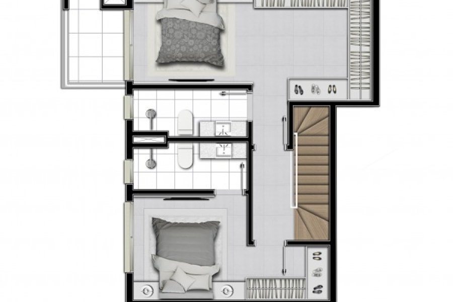 Apartamento com 117m², 2 vagas, no bairro Centro em Caxias do Sul para Comprar