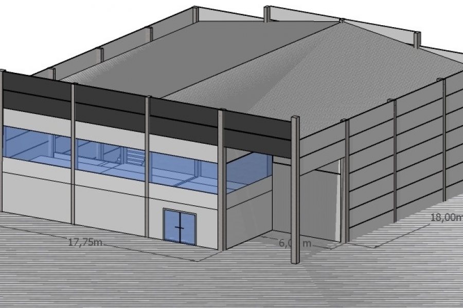 Pavilhão com 553m², no bairro Sanvitto em Caxias do Sul para Alugar