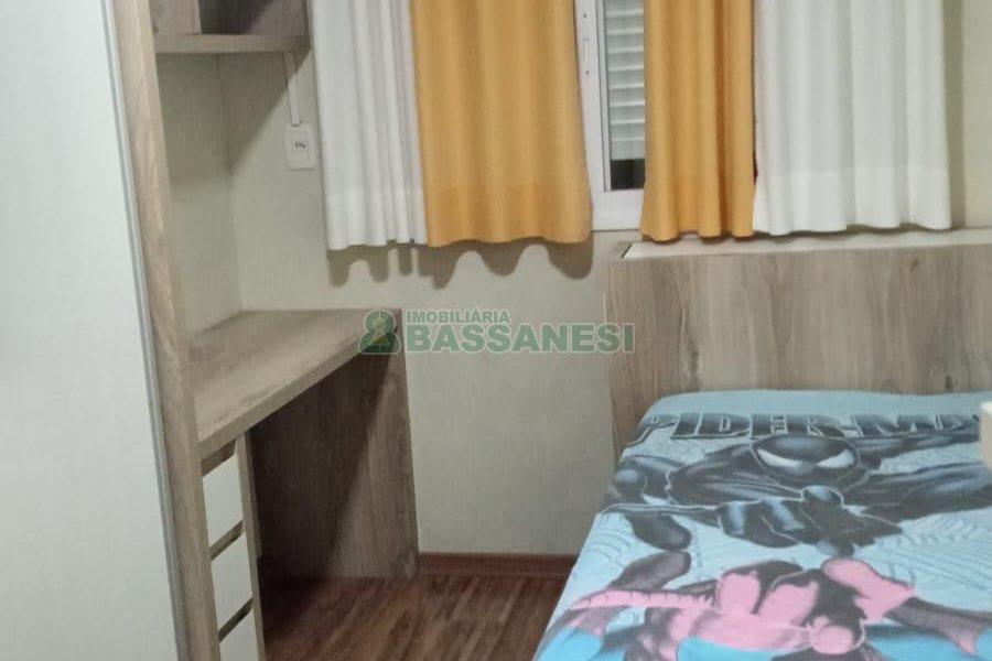 Apto Mobiliado com 57m², 2 dormitórios, 1 vaga, no bairro Desvio Rizzo em Caxias do Sul para Comprar