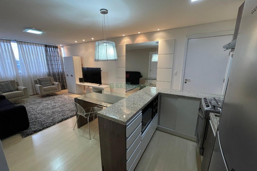 Apto Mobiliado com 50m², 1 dormitório, 1 vaga, no bairro Villagio Iguatemi em Caxias do Sul para Alugar