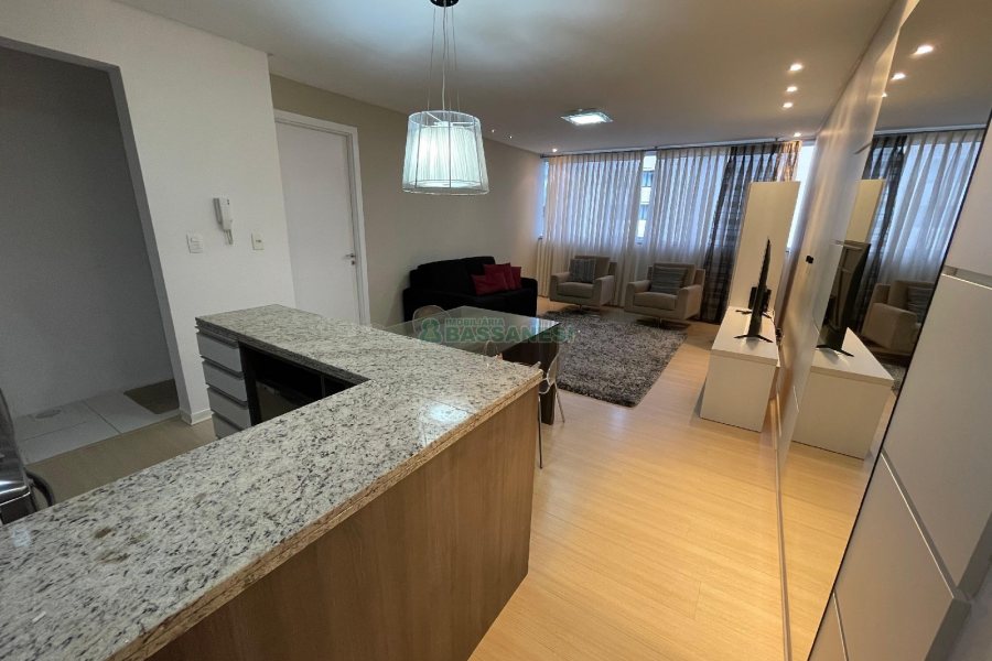 Apto Mobiliado com 50m², 1 dormitório, 1 vaga, no bairro Villagio Iguatemi em Caxias do Sul para Alugar