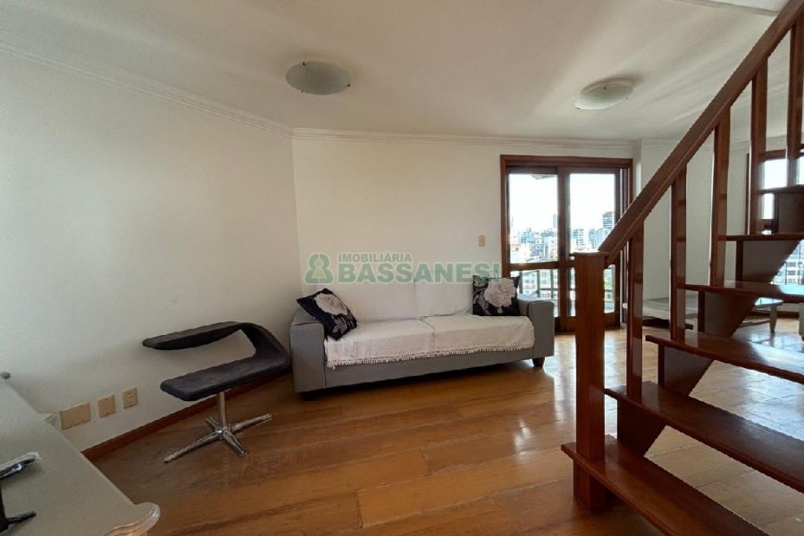 Apto Mobiliado com 184m², 3 dormitórios, 2 vagas, no bairro São Pelegrino em Caxias do Sul para Alugar